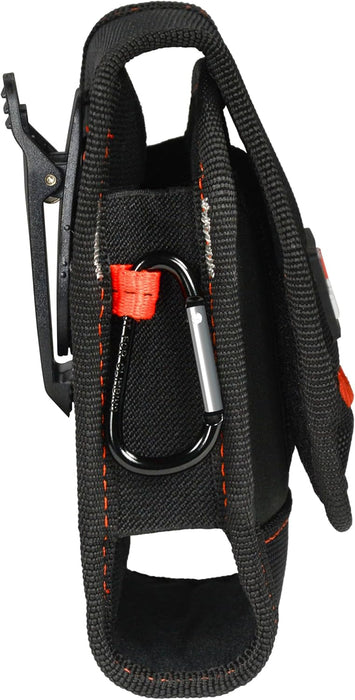 Hultafors Work Gear HT5114 Smartphone Holder, Swivel Belt Clip, Fits Most Smart Phone Models, Front Pocket for Cards