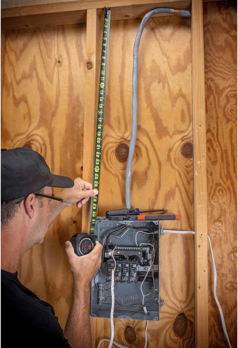 Crescent Lufkin L1025CB-02 1-3/16 x 25' Command Control Series Black Clad Tape Measure