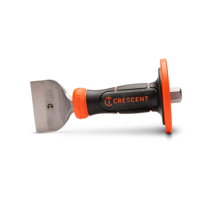Crescent CBCH30H 3" x 8-1/2" Brick Chisel with Handguard