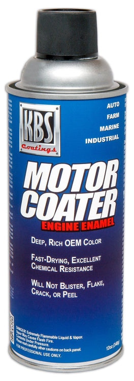 KBS Coatings 60108 Street Hemi Orange Motor Coater Engine Paint - 12 fl. oz.