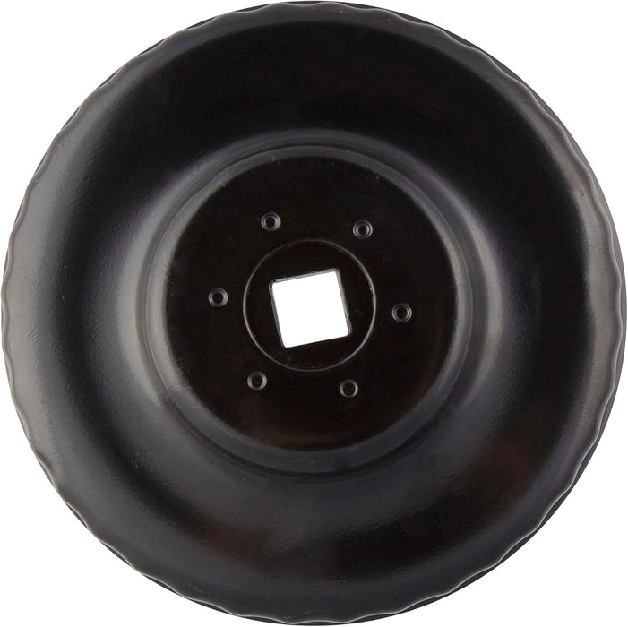Steelman 06107 93mm x 36 Flute Oil Filter Cap Wrench, 3/8-inch Drive, Low-Profile Design for Confined Space