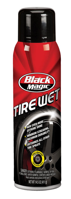 Black Magic BC23220 Tire Wet Dressing, 14.5 oz. Aerosol (Pack of 6)