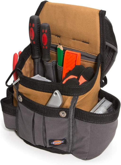 Dickies 57000 8-Pocket Padded Tool Belt/Utility Pouch, Adjustable 3-Inch Belt, Durable Canvas Construction
