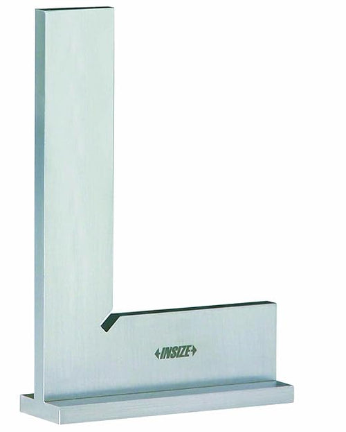INSIZE 4793-150 90 Degree Flat Edge Square with Wide Base, 5.9" x 3.9"