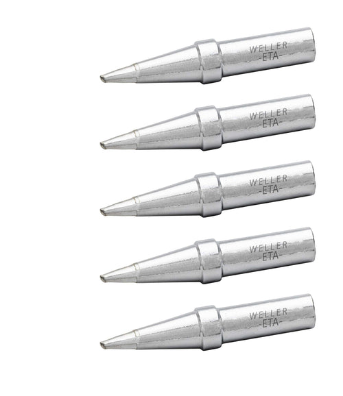 Weller (ETA-5) Genuine Weller WE1010 Soldering Tip Set, Screwdriver, 0.062" / 1.6 mm (Pack of 5)