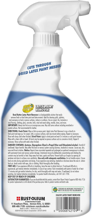 Krud Kutter 336249 Latex Paint Remover, 24 oz