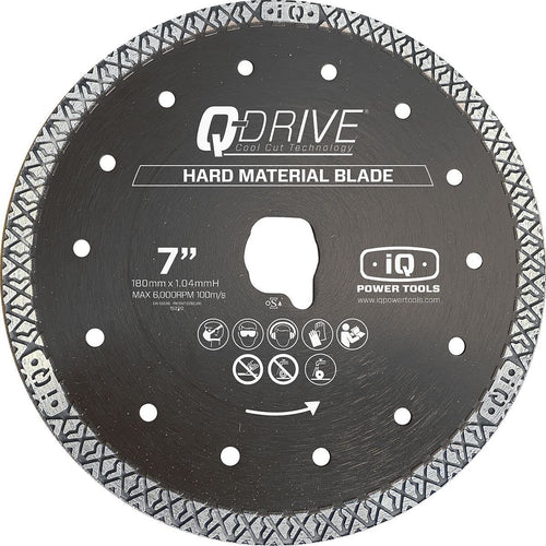 iQ TLD07-005P-QD-HM1 228CYCLONE 7-inch Q-Drive Hard Material Blade