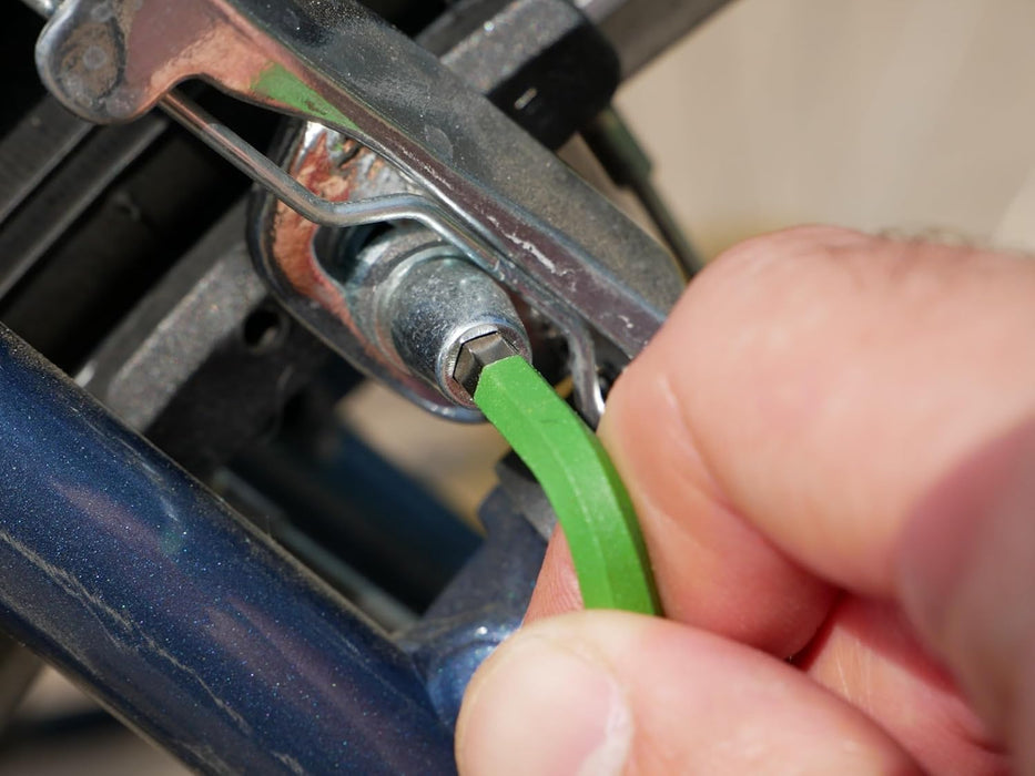 Wiha 66980 9 Piece Ball End Color Coded Hex L-Key Set - Metric