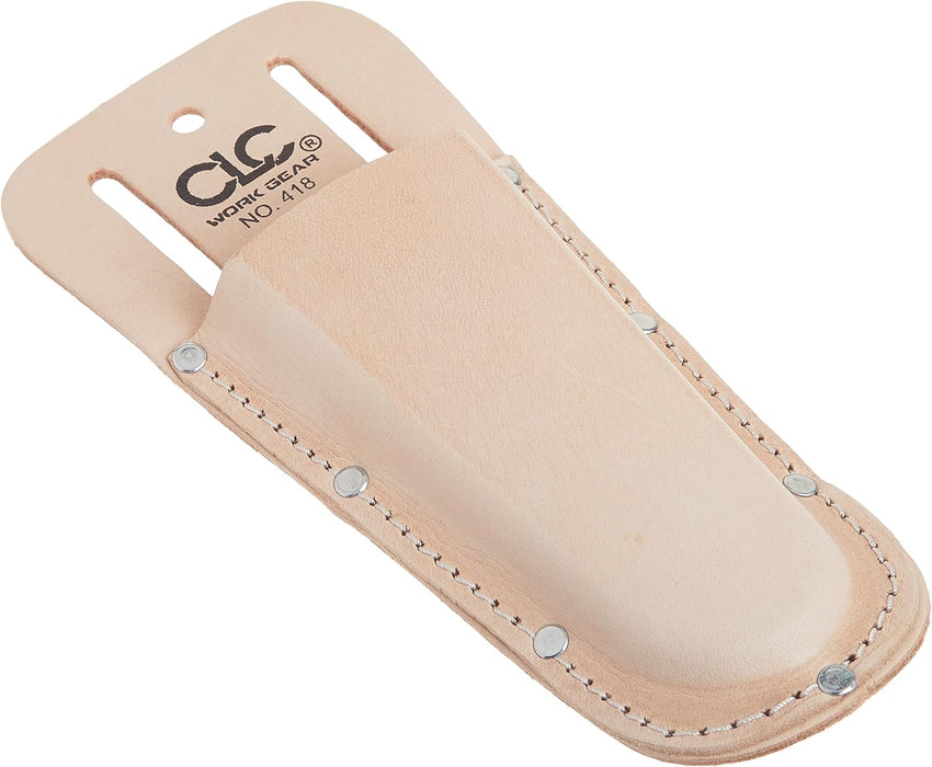 Custom Leathercraft 418 Plier Tool Holder, Heavy Duty, Closed End, Tan