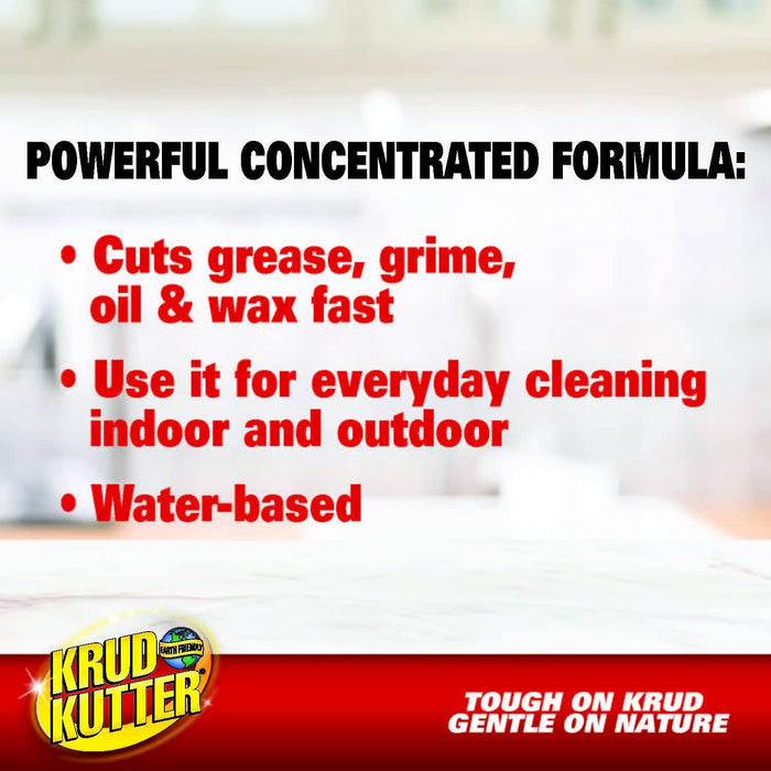 Krud Kutter KK012 Original Concentrated Cleaner/Degreaser Stain Remover, Gallon