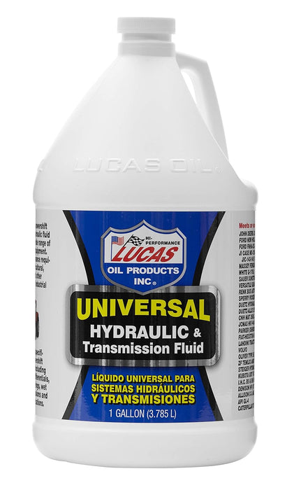 Lucas Oil 10017 Universal Hydraulic & Transmission Fluid - 1 Gallon