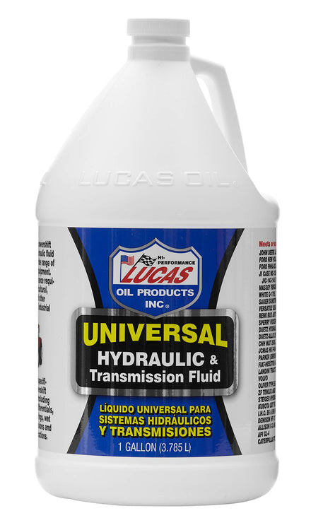 Lucas Oil 10017 Universal Hydraulic & Transmission Fluid - 1 Gallon