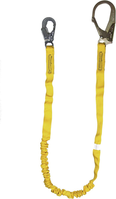Guardian Fall Protection 11201 IS-72R 6-Foot Internal Shock Lanyard with Rebar Hook