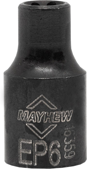 Mayhew Tools 16027 Inverted Torx Plus Socket Bit Set, 9-Piece, Black Oxide Finish, polished chrome Polished Chrome 9-Piece Inverted Torx