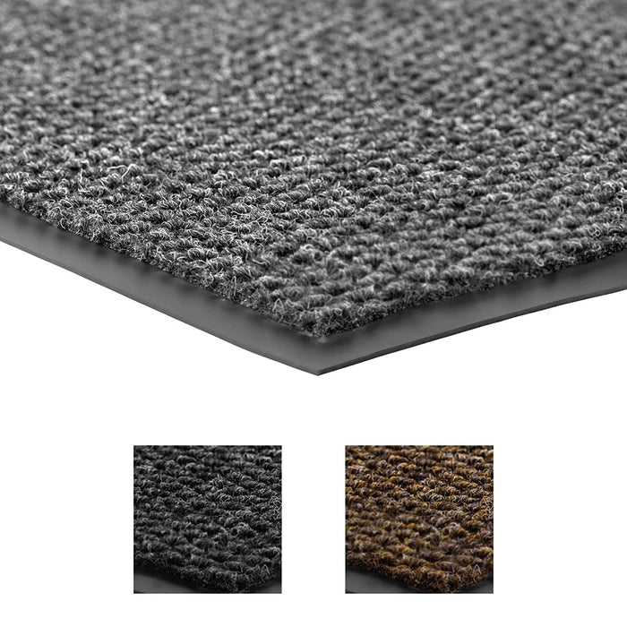 Notrax - 136S0048GY 136 Polynib Entrance Mat, for Home or Office, 4' X 8' Gray