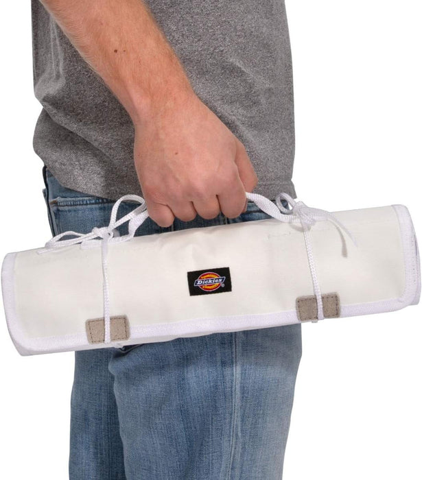 Dickies 57051 Large Paint Brush/Wrench Organizer Roll for Painters and Mechanics, 23 Tool Pockets, Durable Canvas Construction