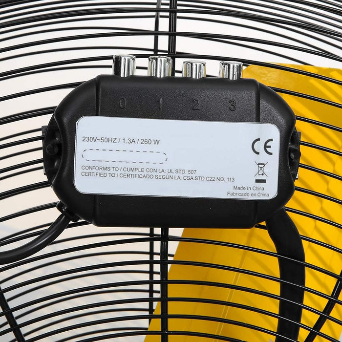 Master MAC-30BCT 30" Direct Drive Basket Cradle Floor Fan, for Commercial, Shop or Garage, Tiltable