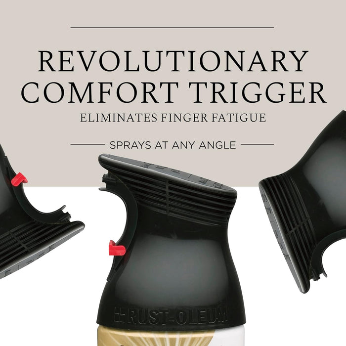 Rust-Oleum 245196 Universal All Surface Spray Paint, 12 oz, Gloss Black (Pack of 6)