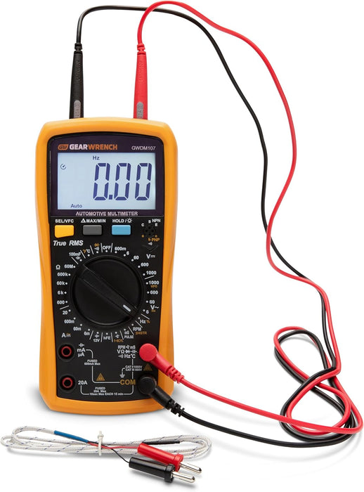 GEARWRENCH Automotive Pro Digital Multimeter | GWDM107