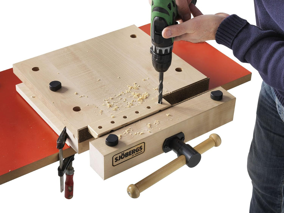 Sjobergs SJO-33274 Woodworking Portable Smart Vice with Superior Clamping Power Wherever You Need It