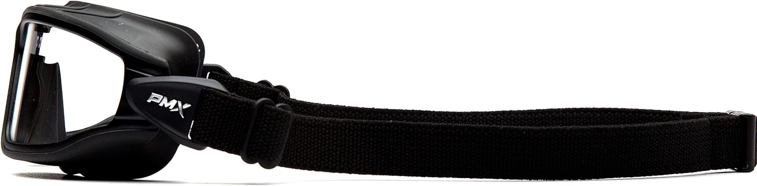 Pyramex Safety GB10010TM Torser Safety Goggles,Clear H2MAX Anti-Fog Lens