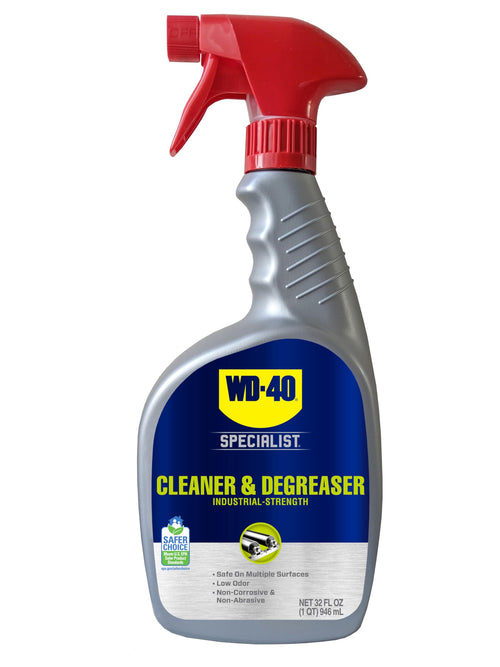 WD-40 300356 Specialist Cleaner & Degreaser, Multi-Surface Cleaning Solution, Great for Cleaning Grills and Grill Parts, 32 Fl Oz (Pack of 1)