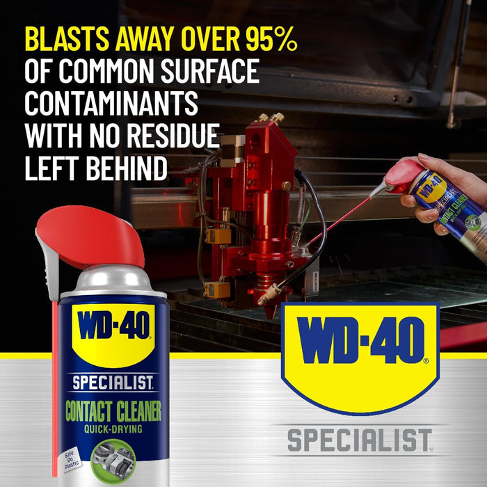 WD-40 300554-6pk Specialist Contact Cleaner Spray, 11 oz. (Pack of 6)