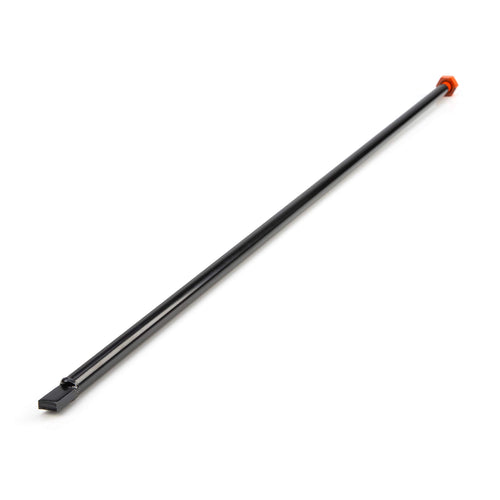 Steelman 96091 Flat Head Spare Tire Tool for Accessing Cradle-Mounted Spares, Ford/GM/Dodge, 30 Inches Long for Deep Pulleys, Powder-Coated Steel