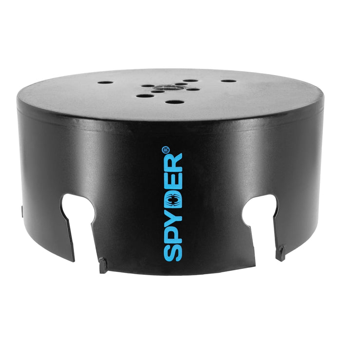 Spyder 600052CF 6-inch Diameter Carbide Tipped Hole Saw, for Fiber Cement Board, Wood, PVC, Plastic, Concrete Block, Ceramic Tile, and More