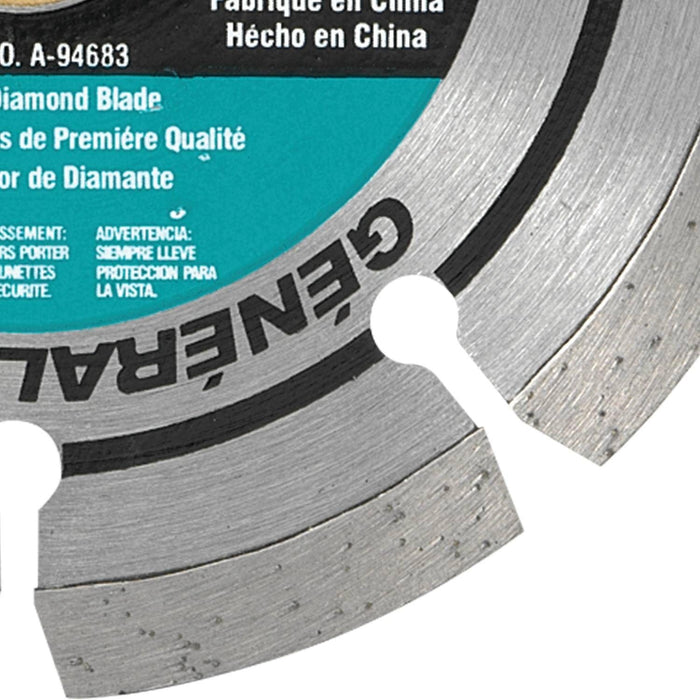 Makita A-97623 4-1/2" Diamond Blade, Segmented, General Purpose, 2/pk