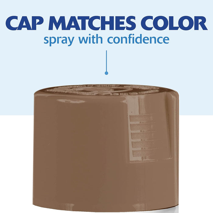 Rust-Oleum 383203 Painter's Touch 2X Ultra Cover Spray Paint, 12 oz, Gloss Latte (Pack of 6)