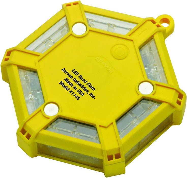 Aervoe Classic Road Flare - Single Flare with LEDs Amber - 24362