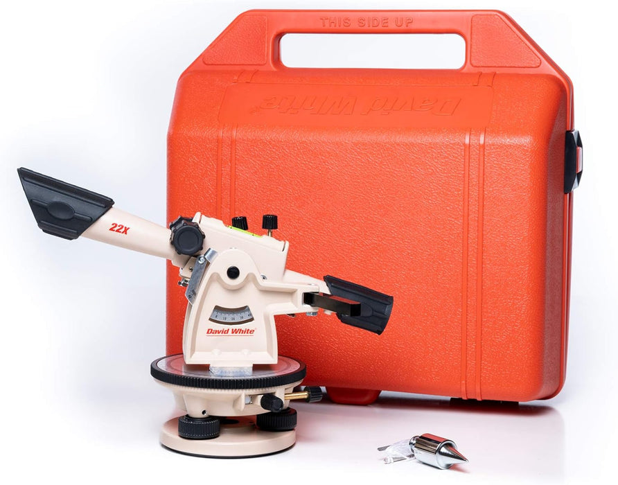 David White (LT6-900) Meridian 22X Optical Level-Transit