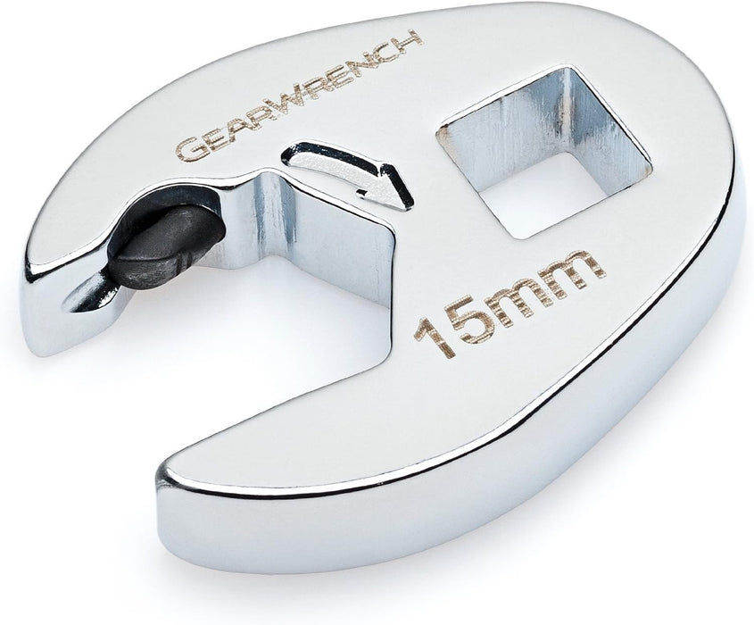GEARWRENCH (89119) 10 Pc. Ratcheting Crowfoot Wrench Set, Metric
