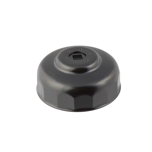 Steelman 06138 Low Profile Oil Filter Cap Wrench Socket 88mm x 15 Flute, 3/8-inch Drive