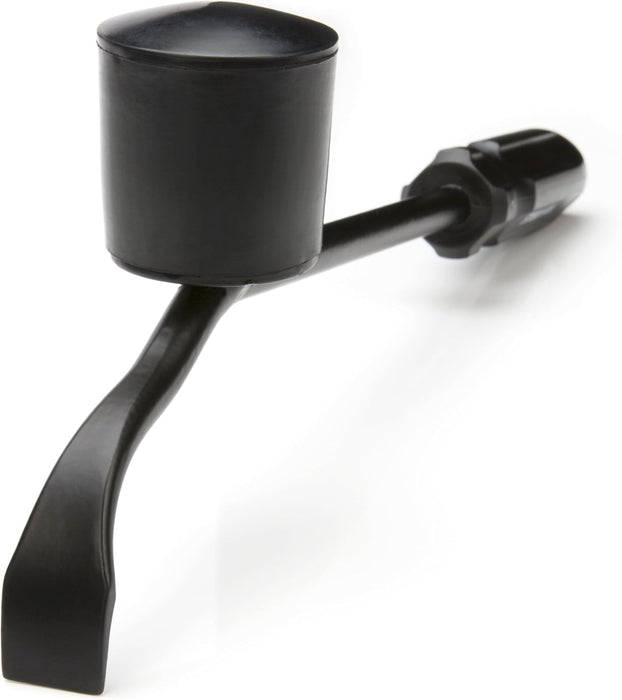 Steelman (75031) Hubcap Remover Tool for Auto Mechanics, Heavy-Duty Steel, Large Rubber Hammer Face, Wide Prying Blade, Secure Grip