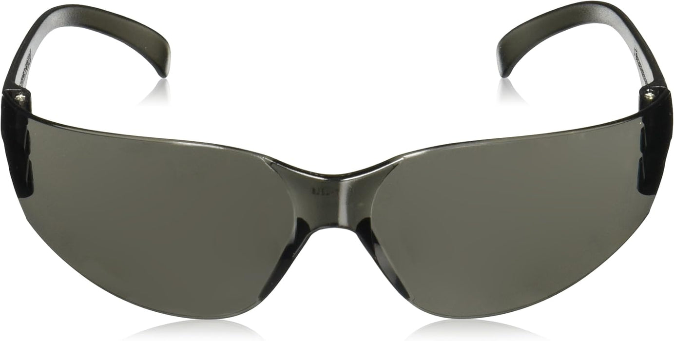 Pyramex Intruder Safety Eyewear Clear Frame Full Foam Padding Clear Anti-Fog Lens Standard Gray Lens/ Gray Frame