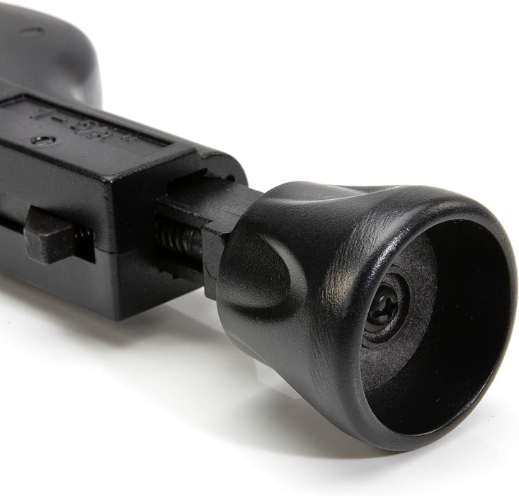 Steelman 42567 Metal Pipe and Tube Feed Cutter, Cuts 1-5/8-inch Tube Including Copper, Brass, Aluminum, ABS, and PVC, Die Cast Steel Body, Hardened Steel Blades