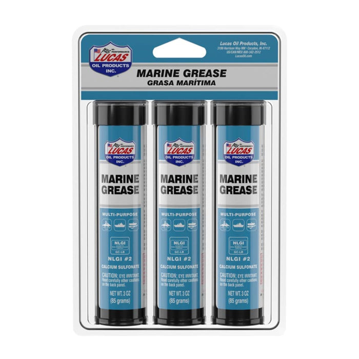 Lucas Oil 10682 Marine Grease 3 Ounce Combo Pack (Pack of 3)