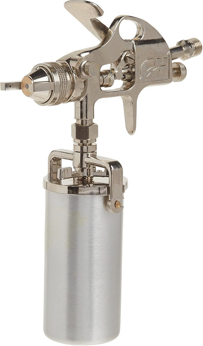 Detail Paint Sprayer Gun - Pattern and Fluid Control Handheld Sprayer w/ 8-ounce Anti-Drip Canister (Campbell Hausfeld DH550000AV) Detail Paint Spray Gun