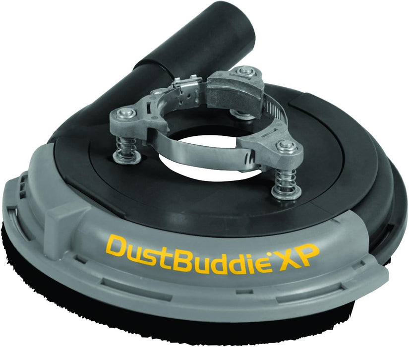 Dustless Technologies D5850 Dust Buddie XP Universal Dust Control Attachment for Grinders, 7", Black/Gray