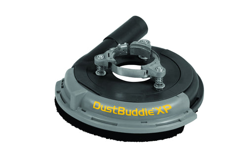 Dustless Technologies D5850 Dust Buddie XP Universal Dust Control Attachment for Grinders, 7", Black/Gray