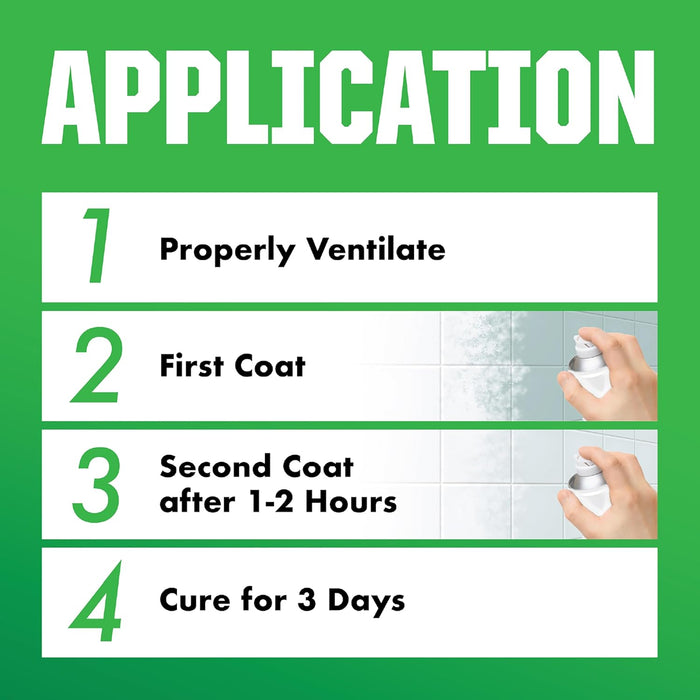 Rust-Oleum 280882 Tub & Tile Spray Paint, 12 oz, Gloss White (Pack of 1)