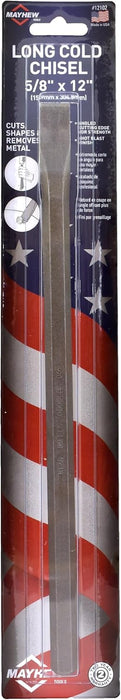 Mayhew Select 12102 5/8-by-12-Inch Carded Cold Chisel