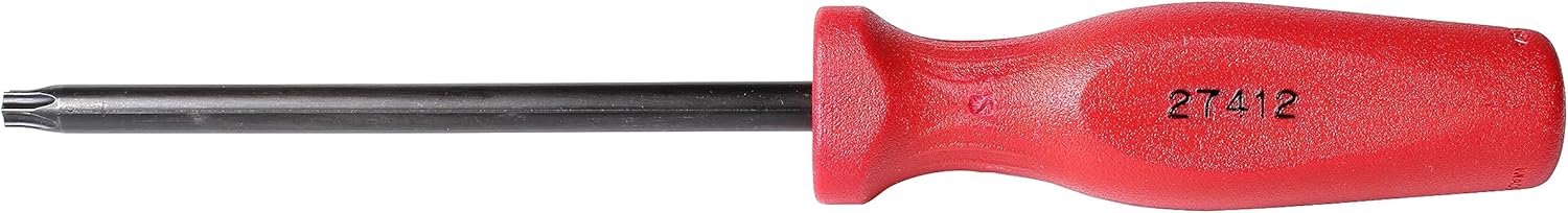 Mayhew Tools 27412 USA Torx Screwdriver, Red, T40 x 5-Inch
