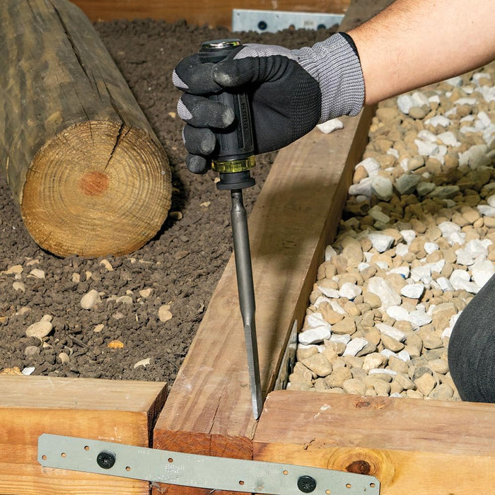 Klein Tools 32753SD SDS Chisel Bit Set with Handle, 3-Piece