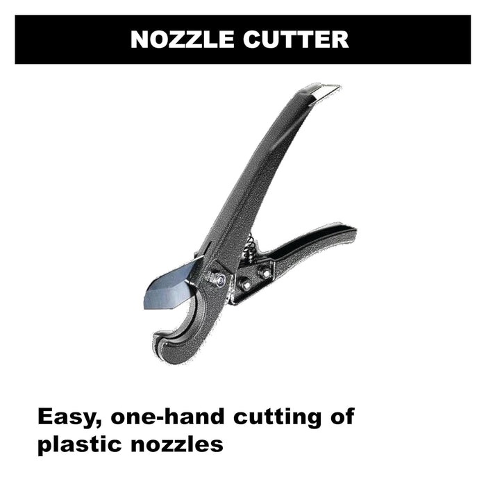 Albion Adhesive Nozzle Cutter, Up to 1.25", Spring Loaded