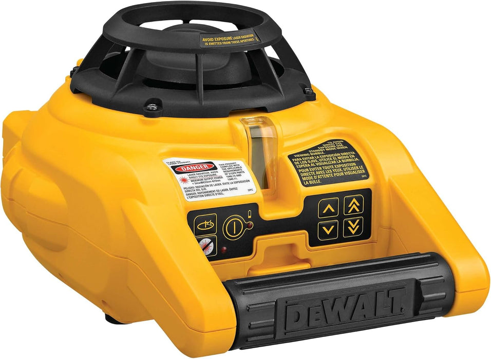 DEWALT Rotary Laser Level Kit, Indoor/Outdoor Survey Laser Transit (DW074KD)