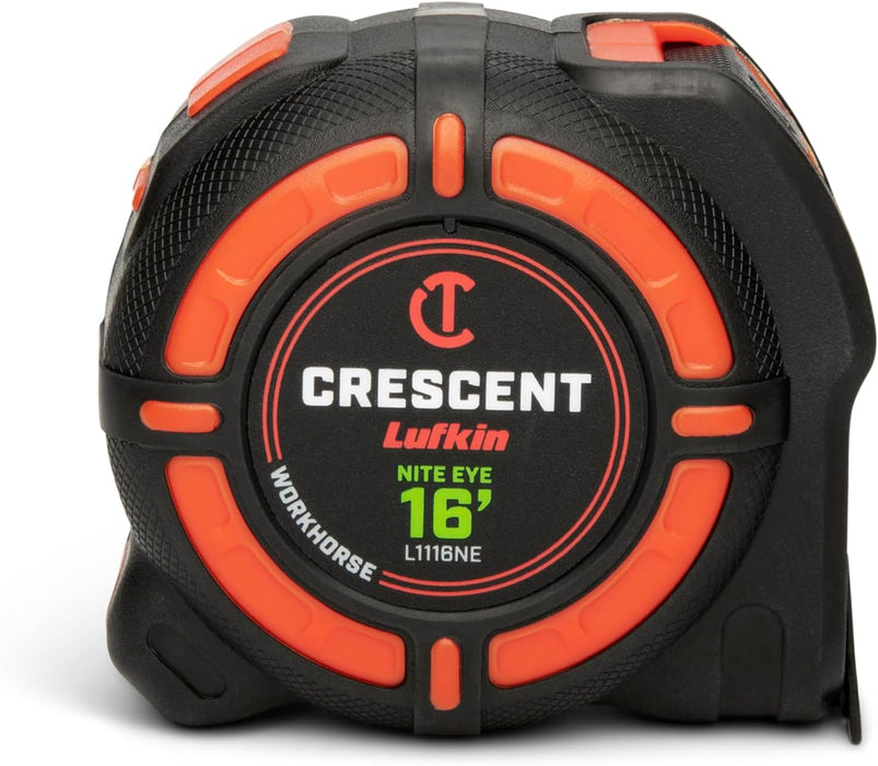 Crescent Lufkin 16 Ft. WORKHORSE NITE Eye Tape Measure - L1116NE
