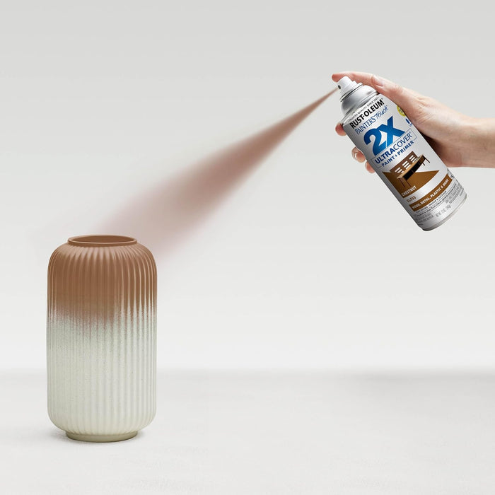 Rust-Oleum 249847 Painter's Touch 2X Ultra Cover Spray Paint, 12 oz, Gloss Chestnut (Pack of 1)